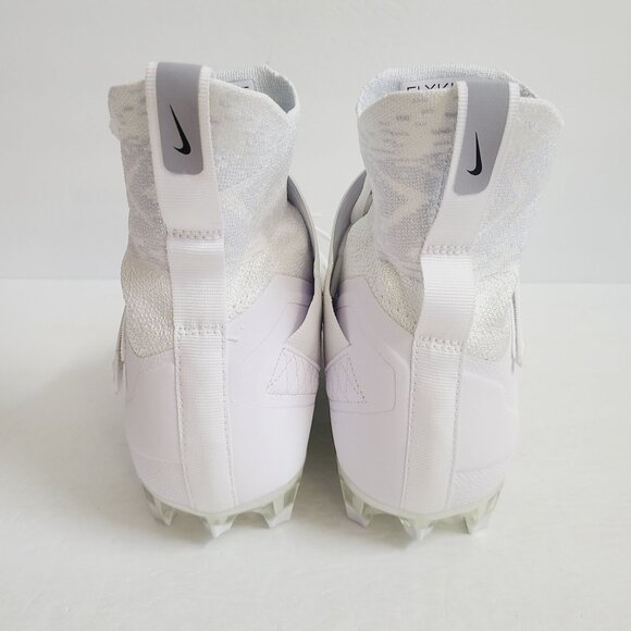 NEW Nike Alpha Menace Elite 2 Football Cleats AO3374-101 Size 14 White